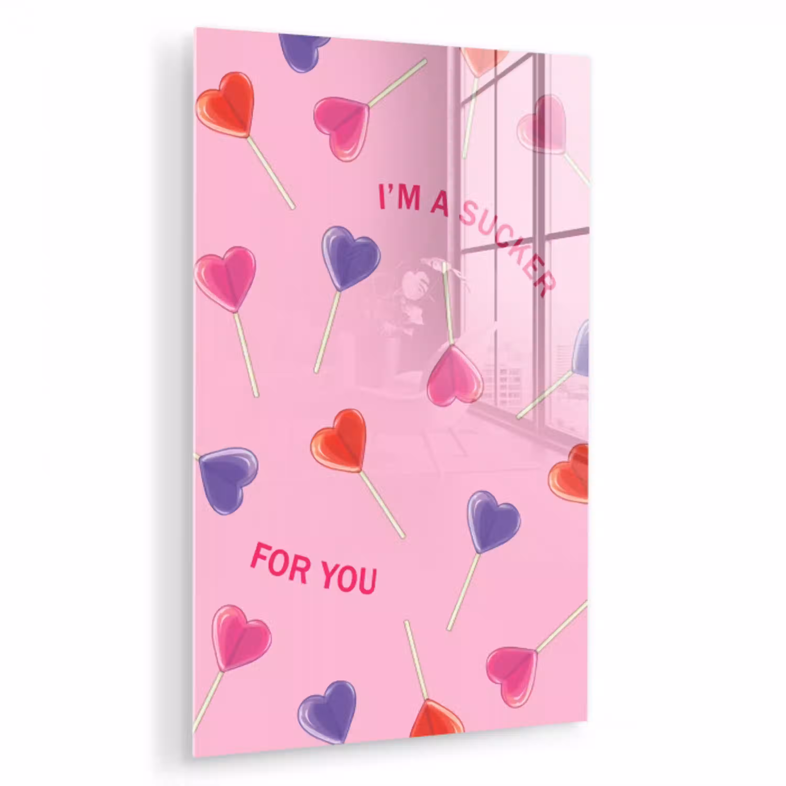 Lolly - Valentijn - Illustratie - Snoep plexiglas 5mm klein -zzzproduct_nieuw