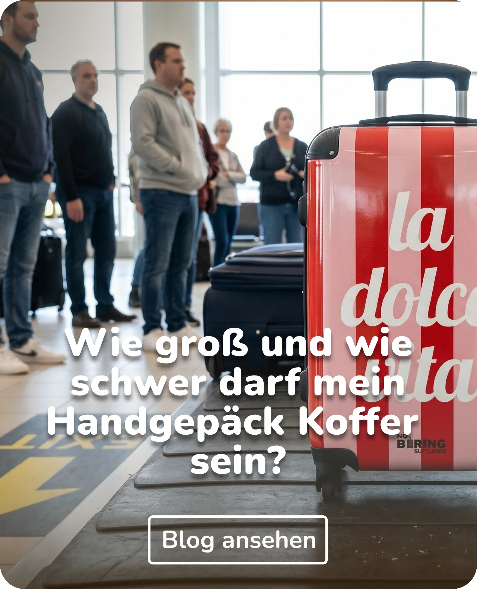 Handgepäckkoffer auf Band