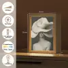 Modern - Vrouw - Hoed Light Box met kabel (Tafellamp) klein -USP_NL