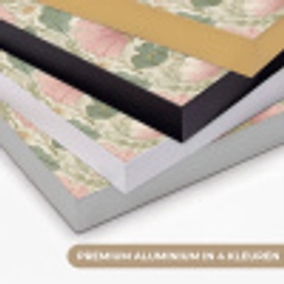 Klassiek - Patroon - Roze Textielframe zwart klein 947 -USP_kleurenNL