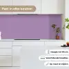 Interieur - Paars - Kleuren - Paarse - Kleur - Effen keuken achterwand 2 middel 871 -sfeer4_NL