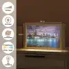New York - Skyline - Stad - Kleuren Light Box met kabel (Tafellamp) klein -USP_websiteoverzichtNL