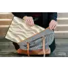 Lijnen - Golvend - Crème laptophoes neopreen klein 279 -tas
