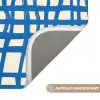 Ruitpatroon - Blauw - Crème Badmat klein 997 -USP_AntislipNL