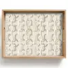 Motief - Abstract - Beige Dienblad Rechthoek middel 911 -z3d_shopping