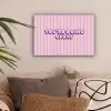 Paars - Strepen - You're doing great - Schaduw canvas 2cm klein -sfeer1