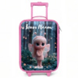 Fairy - Bos - Glitters Kinderkoffer - Roze klein -3d