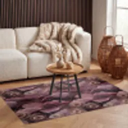Koraal - Organisch - Roze Vloerkleed Rechthoek klein 1091 -atmosphere_sfeer2_global