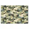 Woestijncamouflage - Zandkleurig - Groen - Patroon Placemat vinyl groot 368 -zzsfeer1_Kitchenyeah-website