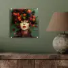 Vrouw - Aardbeien - Frambozen - Bramen - Bessen plexiglas 5mm klein -sfeer3