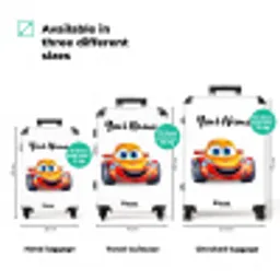 Auke auto NBS - Handbagage koffer - Kinderen Unisex middel zzzzzzVergelijking_3EN