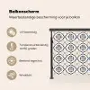 Bladvorm - Patroon - Kleurrijk Balkonbeschermer Duitsland klein 596 -specs_NL