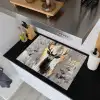 Abstract - Hert - Gewei - Goud Inductie beschemer met haakjes klein -sfeer1
