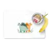Planten - Sterren - Dinosaurussen - Oranje Placemat vinyl groot -zzzproduct_Kitchenyeah-website