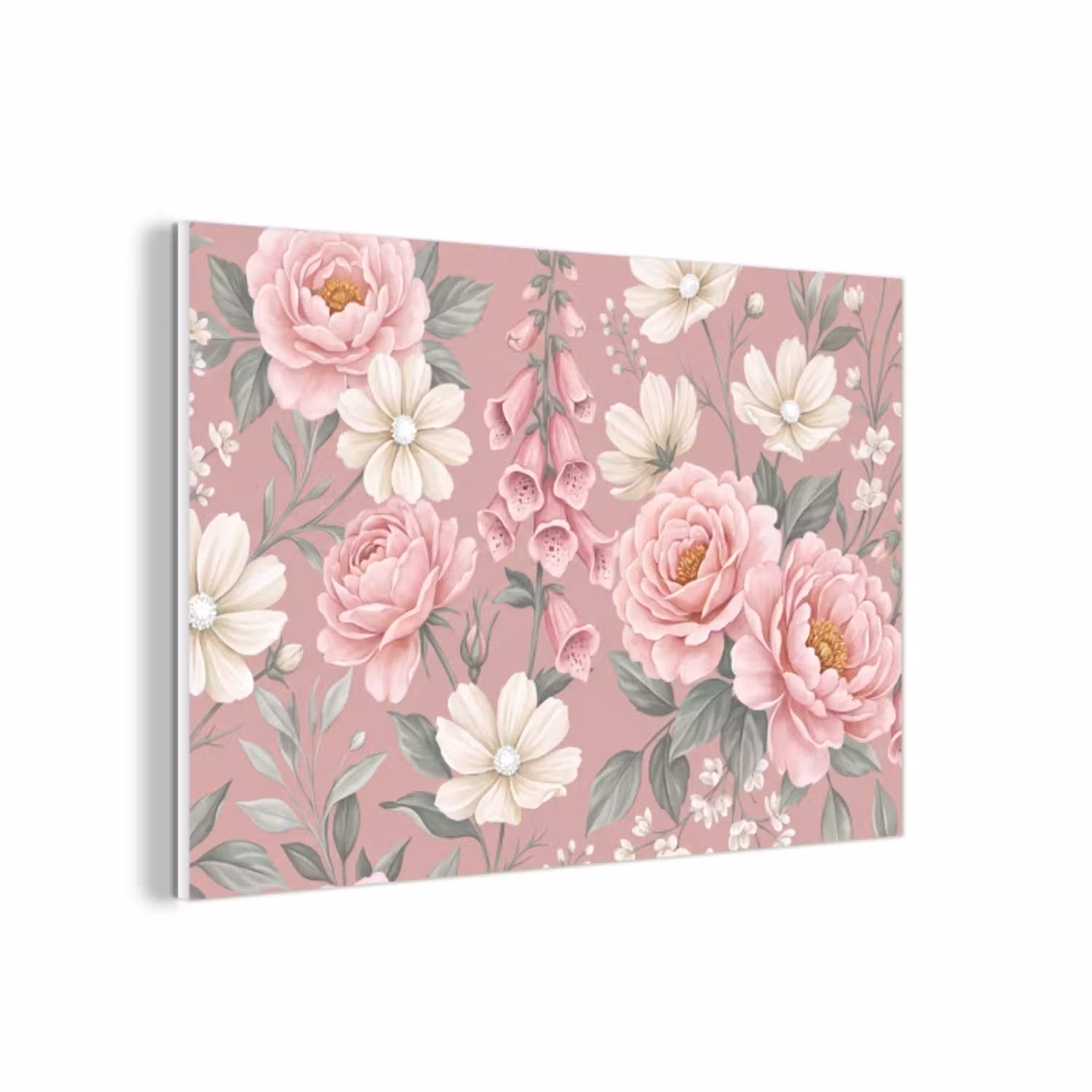 Pioenrozen - Vingerhoedskruid - Pink forex 5mm xxl -3d