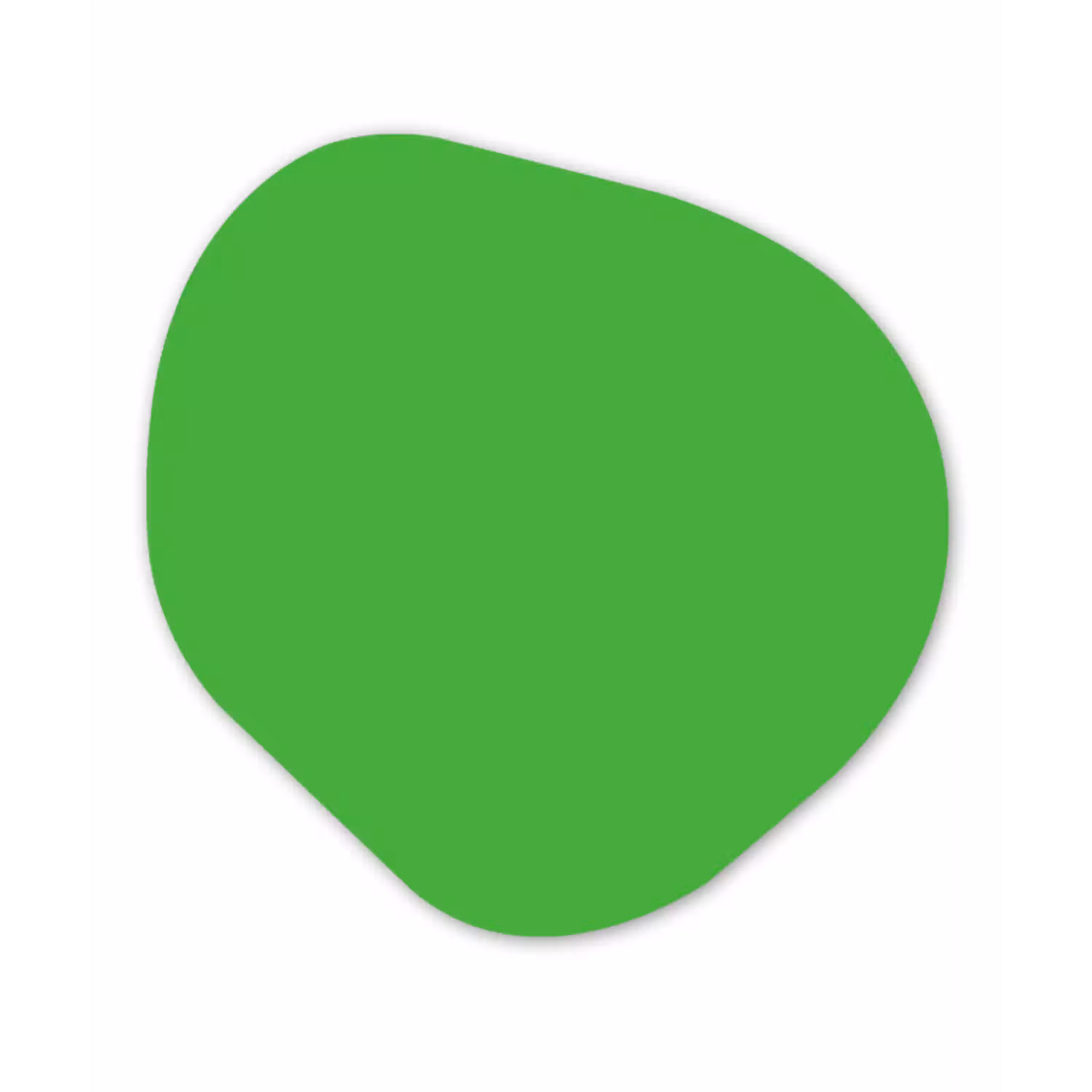 Kelly - Green - Groen Wandcirkel Organisch Forex 3mm klein 629 -3d