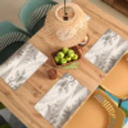 Landschap - Bergen - Meer - Natuur Placemat vinyl groot -zzsfeer5_Kitchenyeah-website