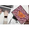 New era - Bordeaux - Zebraprint laptophoes neopreen klein -bureau