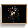 Bloemstuk - Vaas - Zwart Dienblad Rechthoek middel -z3d_shopping