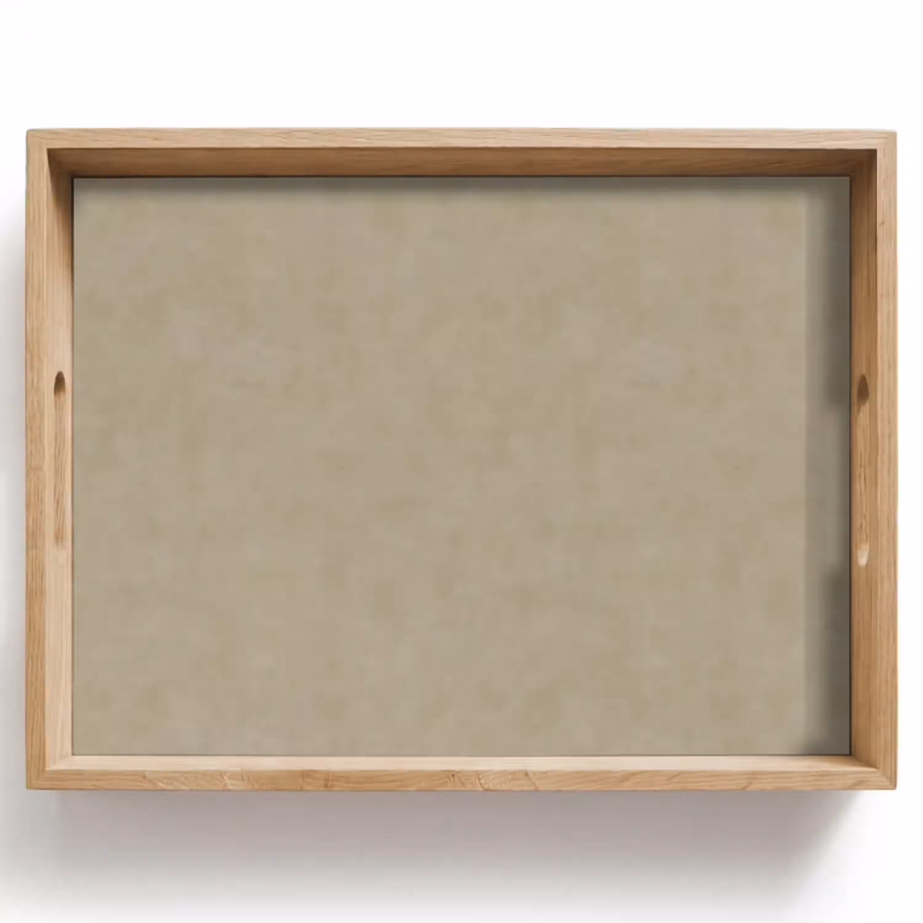 Taupekleur - Gewolkt textuur - Natuurlijk Dienblad Rechthoek middel 911 -z3d_shopping