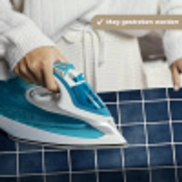 Tegel - Modern - Blauw Wandkleed katoen klein 269 -sfeer9