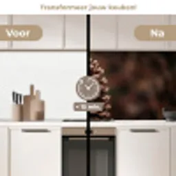 Dennenappel - Bos - Herfst - Bruin - Sfeervol keuken achterwand 2 middel -voor-na2_NL
