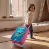 Neon - Voetbal - Schop - Kleurrijk Kinderkoffer - Roze klein -sfeer1