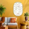 Food - Japandi - Cheese - Decoratie Wandcirkel Ovaal Glas middel -sfeer4