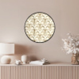 Ornament - Barok - Goud Fotolijst rond zonder passe partout klein 856 -sfeer3
