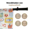 Zee - Sfeer - Mozaïek - Wijn Wandkleed katoen klein 269 -sfeer2