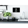 Vrouw - Cocktail - Chic Muursticker klein -keuken