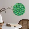 Druiven - Tros - Groen Wandcirkel behangsticker klein 186 -sfeer3
