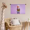 Papegaai - Koksmuts - Pilaar - Vogel Wandkleed katoen klein -wsfeer5_kind