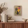 Graffiti - Meisje - Ballon - Street art Light Box met kabel (Tafellamp) klein -sfeer2