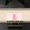 Beer - Roze - Snoep keuken achterwand spatscherm klein -sfeer1