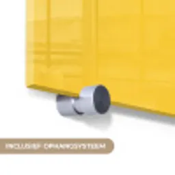 Eend - Zonnebril - Geel plexiglas 5mm klein -zzsysteem_NL