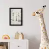 Zilver - Bestek - Hout fotolijst zwart zonder passe partout klein -usfeer4_kinderkamer
