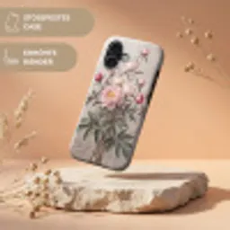 Pioenrozen - Boeket - Roze Toughcase MagSafe Apple iPhone 17 klein -USP_RandenV_DE