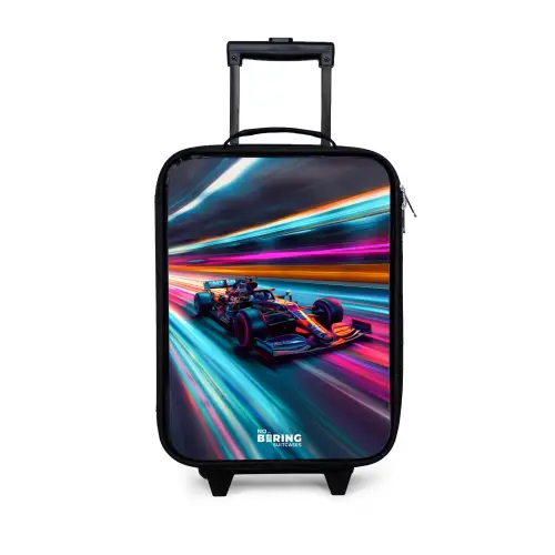 Spectrum speedster Kinderkoffer - Zwart klein -3d