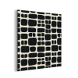 Modern - Organisch - Zwart aluminium wit klein 46 -3d