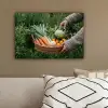 Veld - Groenten - Biologisch - Oogst canvas 2cm klein -sfeer3