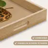 Appel - Panter - Blaadje - Groen Dienblad Rechthoek middel -USP_HandgreepNL