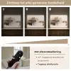 Penseelstreken - Abstract landschap - Rust Light Box met batterij (Wandlamp) middel -USP_dimbaarNL