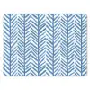 Patroon - Streep - Blauw muismat rubber klein 262 -3d