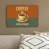 Koffie - Kop - Vintage - Quote canvas 2cm klein -sfeer3