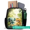 Olifant - Tijger - Bos - Jungle Rugzak - Zwart middel -inhoud_FR