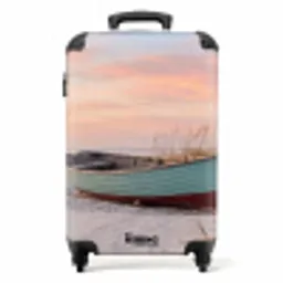 Rustiek - Roeiboot - Zandstrand NBS - Handbagage koffer - Volwassenen Unisex middel -productfoto_recht