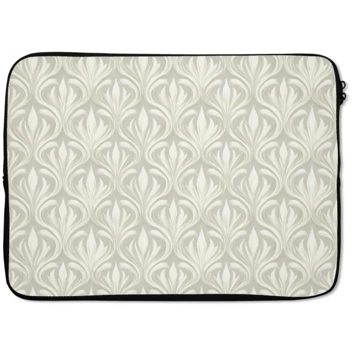 Barok - Patroon - Beige laptophoes neopreen klein 279 -zkaufland3dotto