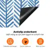 Patroon - Streep - Blauw Inductie beschermer vinyl 3mm klein 276 -zzzzzzz-td-onderkant