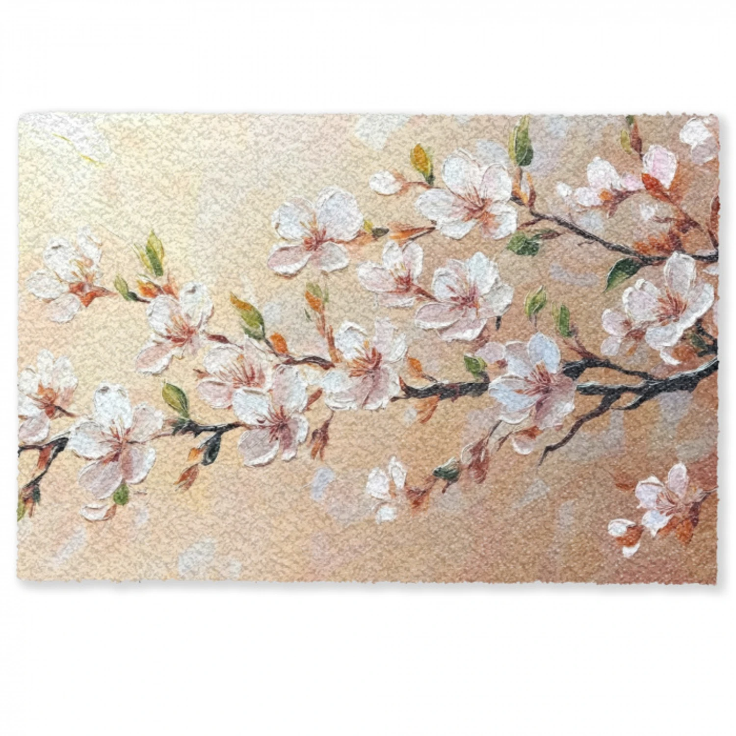 Bloesemtakken - Schilderachtig - Roze Deurmat klein -zkaufland3d